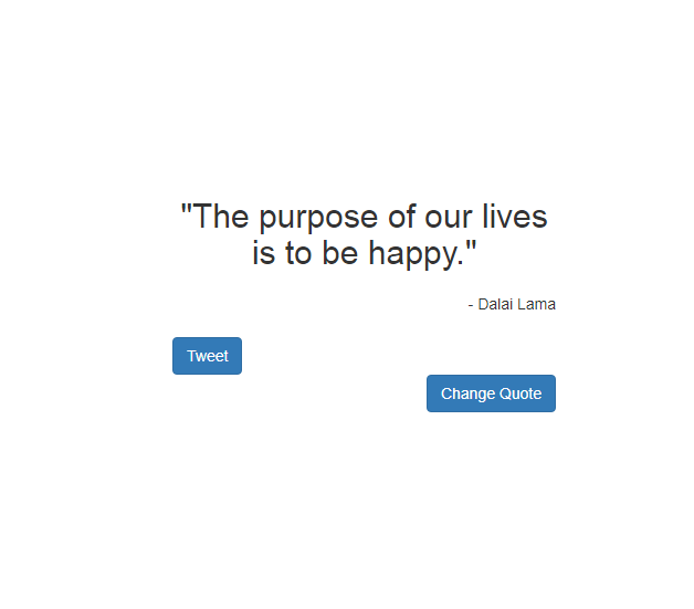 Build a Random Quote Machine